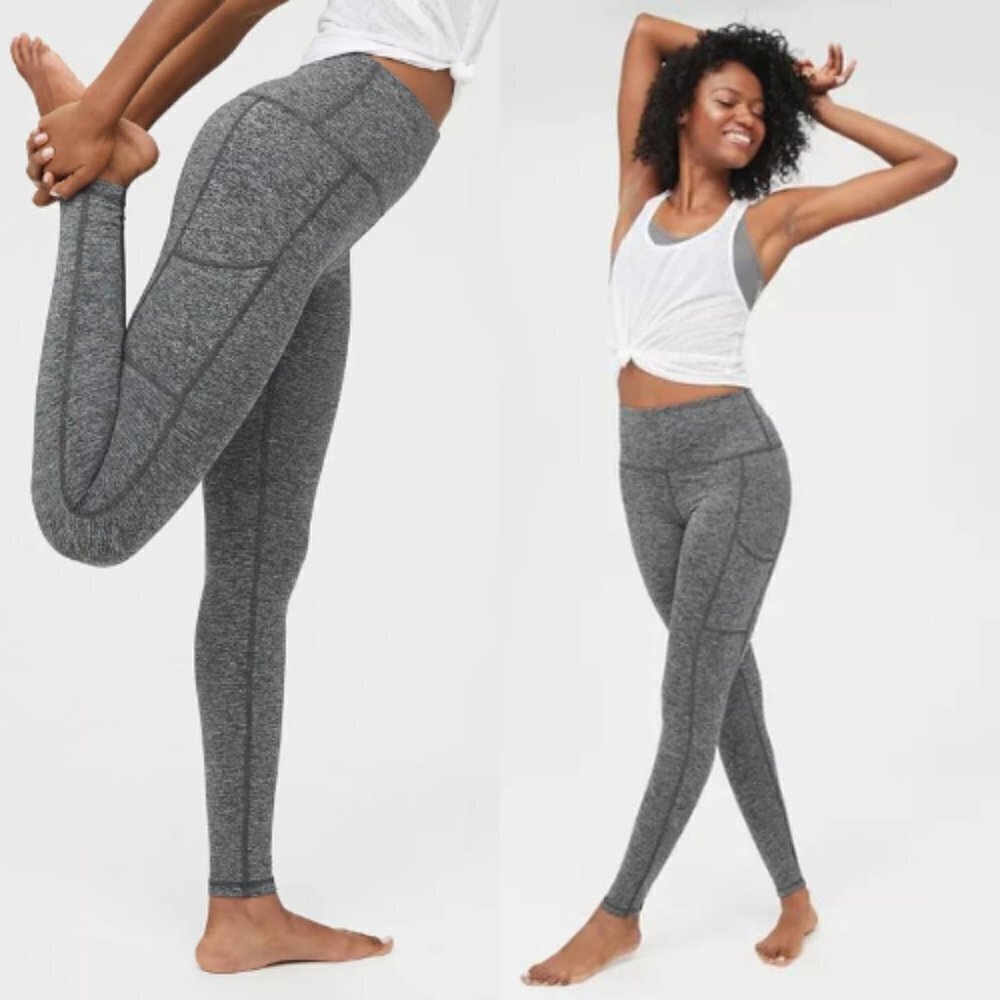 Aerie Warmup High Waisted Pocket Legging 28314